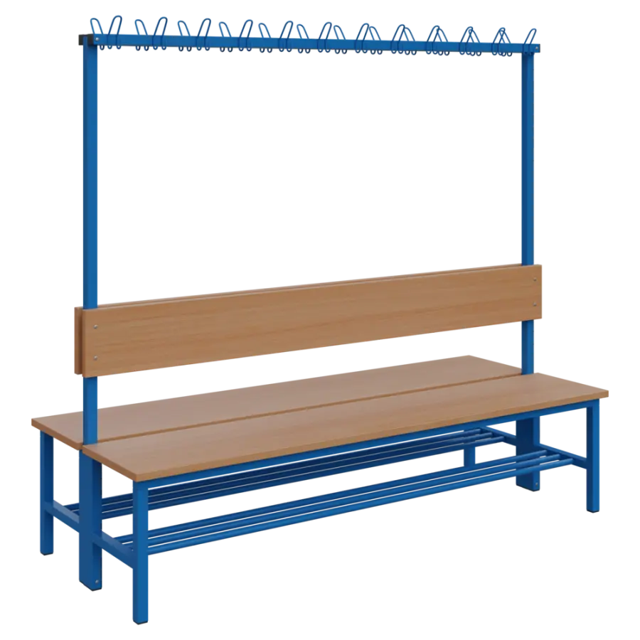 SVO - 200 stěna oboustranná věšáková RAL 5015 - modrá